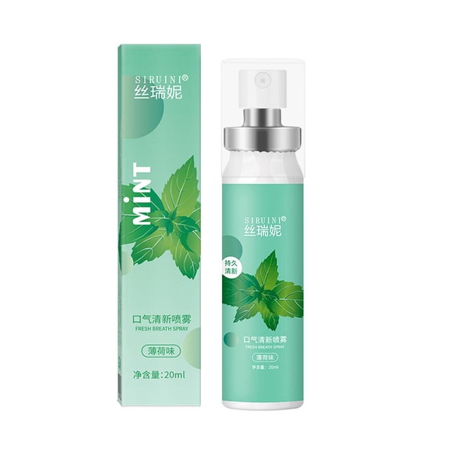 EZLIFE Desodorantes en aerosol para la boca con sabor a uva y melocotón para refrescar el aliento/ A2A3