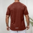 thumbnail image 4 of Vividxx Men's Athletic Performance T Shirt For Summer Active Wear Comfortable Crew Neck Sports Shirt For Running And Fitness, 4 of 5