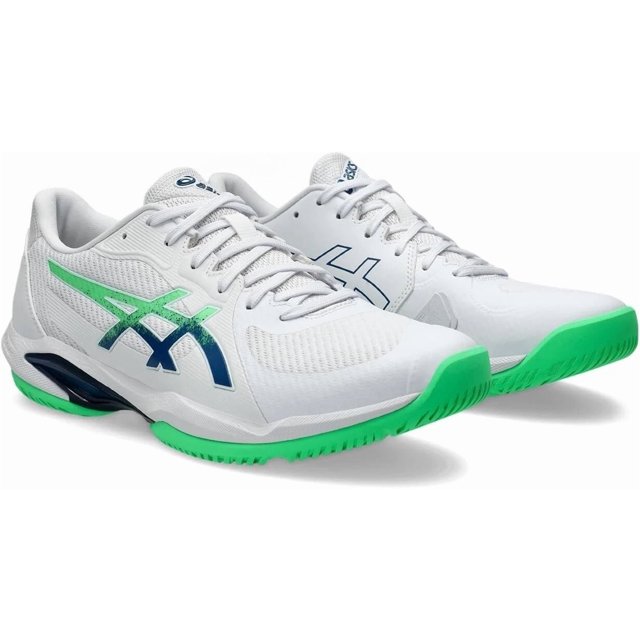 ASICS Tennis Shoes SOLUTION SWIFT FF 2 1041A466-101 White/New Leaf