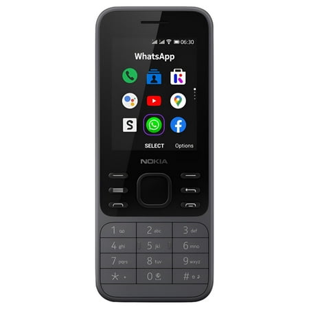 Nokia 6300 4G TA-1324 4GB GSM Unlocked Dual Sim Phone - Light Charcoal
