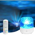 thumbnail image 1 of duomi-Ocean Wave Light Projector, 30 3D Lighting Modes Luminorthe Cube Lamp with Remote Control for Kids Teen Gifts, 16 Colors Night Light for Party, Game Room Decor, Bar, Restaurant Mood Lightin (Ro, 1 of 4