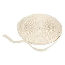 Cotton Twill Tape Ribbon 3/8 Inch 23 Yard Herringbone Webbing Tape Roll Bias Binding Tape for DIY Crafts Sewing Gift Wrapping, Beige