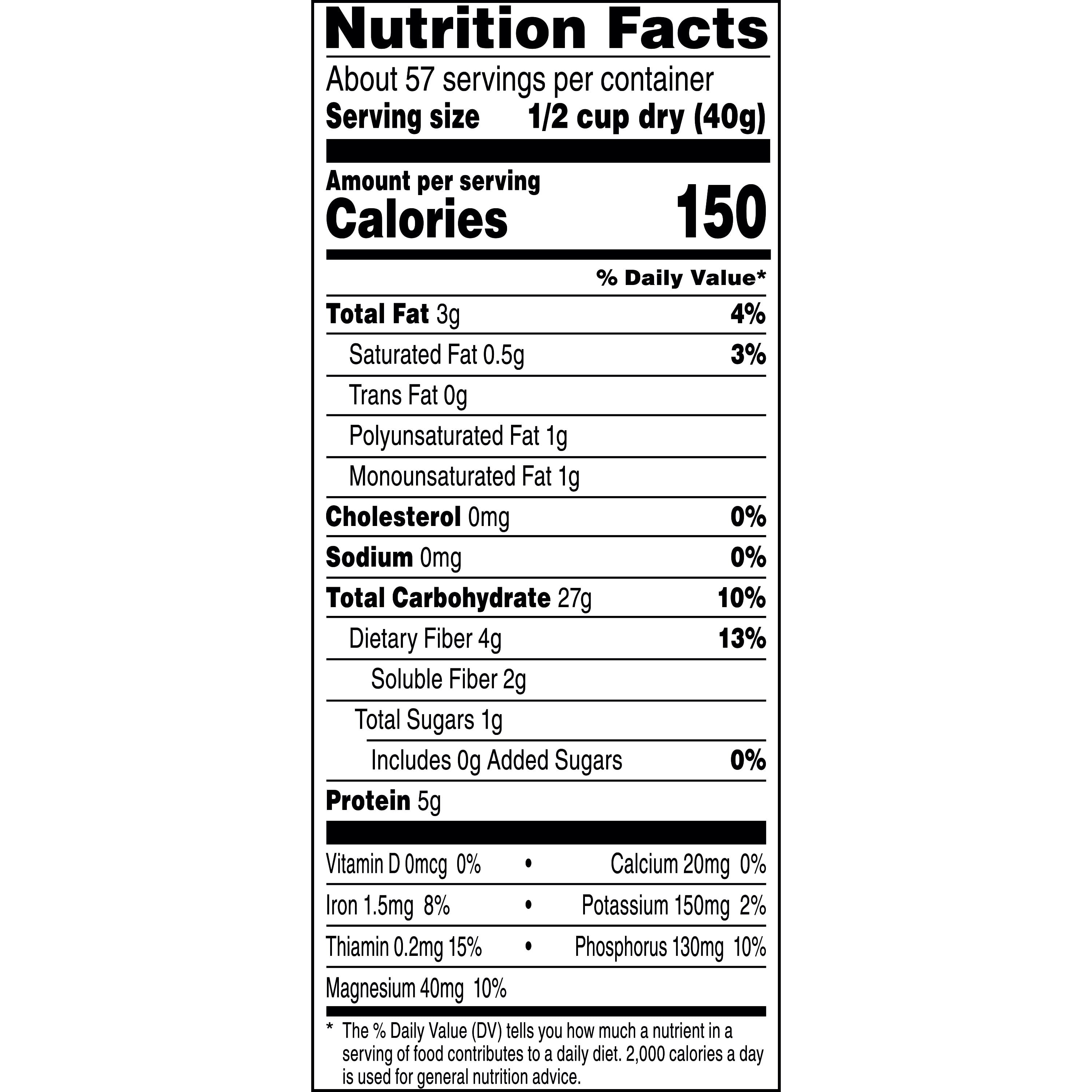 Quaker Whole Grain Oats Quick 1-Minute Oats 80 oz, 2 Count