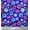 Purplish Blue, variant on Soimoi Black Cotton Duck Fabric Multicolor Mandala Print Fabric by the Yard 42 Inch Wide