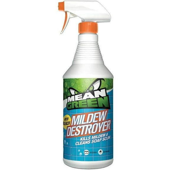 CR Brands Mean Green Mildew Destroyer Cleaner - Hard Surface Foaming - 32 fl. oz