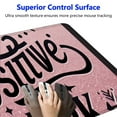 thumbnail image 3 of Inspirational Quote Mouse Pad, Stay Positive Work Hard and Make It Happen Motivational Pad for Women, Square  Non-Slip Rubber Base MousePads Office Laptop, 3 of 6