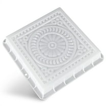 Nvzi Stepping Stone Molds for Concrete Reusable - DIY Stepping Stone Kit Garden Plastic Molds Concrete Mold Square Bit Stepping Stone Molds - Paver Molds for Concrete Landscape Bricks Stone Pavers