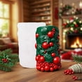 thumbnail image 3 of Clown Cylinder Candle Silicone Mold Christmas Embossed Silicone Candle Mould, 3 of 7
