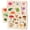 Realistic Mushrooms, variant on QUOKKA Wooden Puzzles for Toddlers 1-3 - Toy Learning Realistic Insects, Arctic Animals & Birds