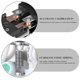 thumbnail image 3 of 8-Pin 10 AMP Electromagnetic Power Relay Durable Relay Coil 12V DC LED Indicator with Socket Base DIN Rail System, 3 of 5