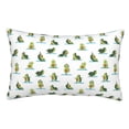 thumbnail image 1 of Balery Cute Avocado Yoga Funda de Cojín Estampada, Regalos para Mujeres, Regalos de Amor para Ella, Regalos para Novia o Esposa, Funda de Almohada-20"x30", 1 of 6