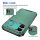 thumbnail image 3 of Funda deslizante para cámara de PC y TPU para iPhone 14 Pro Max, color verde oscuro, 3 of 5