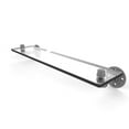 thumbnail image 7 of Pipeline Collection Glass Shelf - Satin Nickel / 22 Inch, 7 of 7