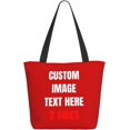 thumbnail image 3 of Custom Tote Bag With Logo Photo, Custom Bag, Personalized Shopping Bags Reusable Grocery Bags Bulk For Work Travel Gifts, 3 of 8