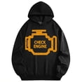 thumbnail image 4 of Men's Pocket Graphic Hooded Pullover, Check Engine Light Symbol Shown, Sizes S-2XL, 4 of 9