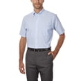 thumbnail image 1 of Vestido de manga corta para hombre Shirt Van Heusen, corte regular, azul, 1 of 7