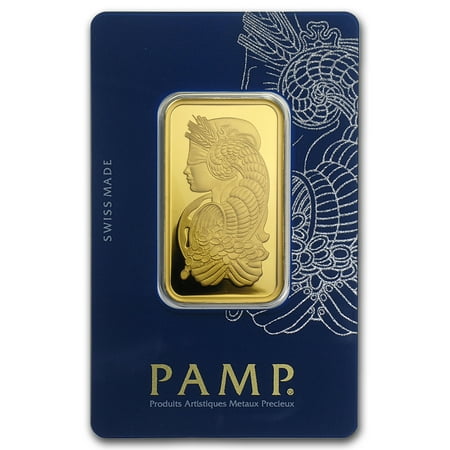 Pamp Suisse 1 Oz Gold Bar Lady Fortuna Veriscan In 1 Oz Gold Bar Pamp Suisse Lady Fortuna Veriscan In Ay