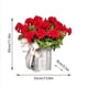 thumbnail image 3 of RKSTN hanging basket Door Hanging Basket Wreath Front Door Beautiful Artificial Spring And Summer Wreath Welcome Sign Home Porch Farm Building Decor, 3 of 6