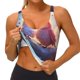 thumbnail image 3 of Fotbe Heart Sky Bird Couple Sujetador Deportivo Largo sin Aros para Mujer con Almohadillas y Soporte Medio, Transpirable y Absorbente, Camiseta Tipo Chaleco o Tank Top-XX-Large, 3 of 8