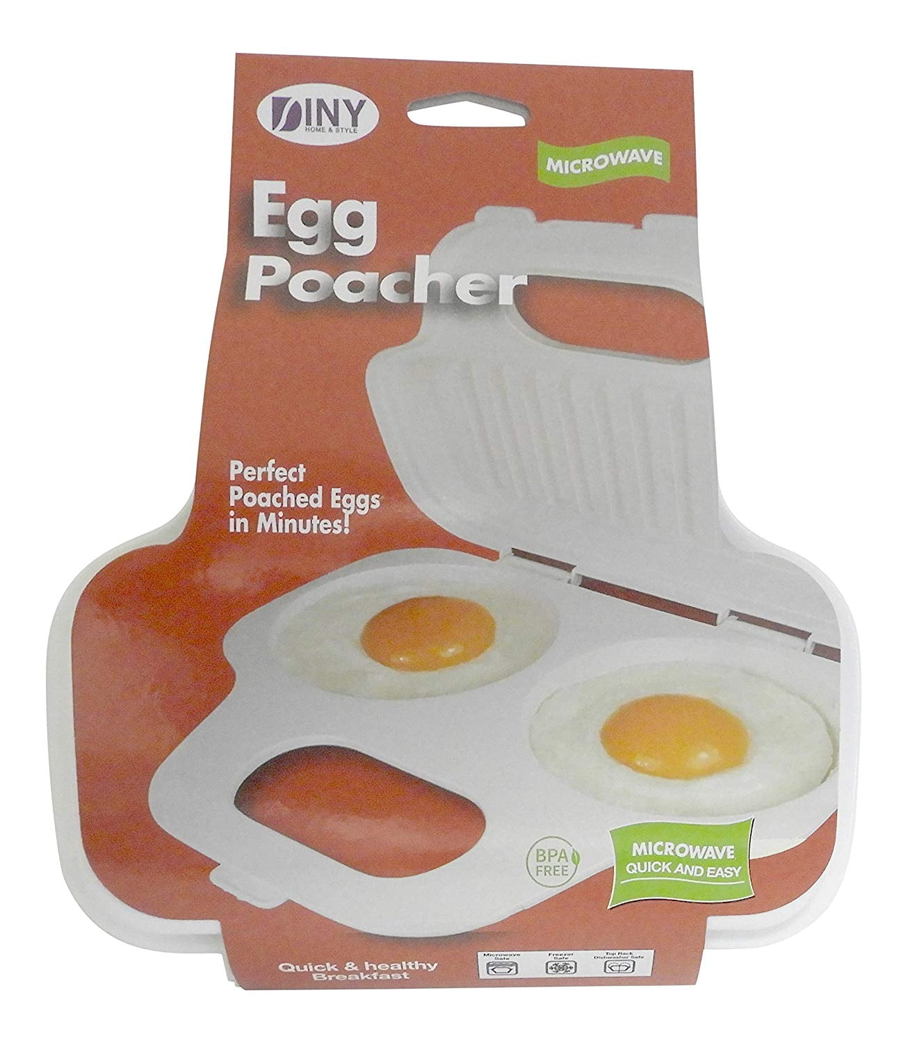 Microwave Egg Poacher BPA Free Perfect Poach Eggs in Minutes Walmart