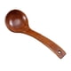 thumbnail image 5 of Cuchara de madera natural, cuchara sopera clásica de madera para cocina, gachas L, 5 of 9