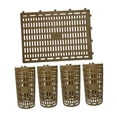thumbnail image 4 of DYNWAVECA 5Pcs Tree Trunk Guard Protectors Expandable Plant Cover Outdoor Protection Wrap Protective Fence for Garden Porch Lawn Winter Brown, 4 of 10