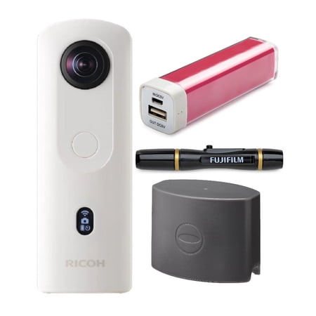 UPC: 0196271451808 | Ricoh Theta SC2 360-Degree 4K Spherical VR Camera (White) with Accessory Bundle