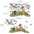 thumbnail image 5 of Vinilos decorativos, vinilos de animales del bosque, vinilos decorativos de la selva de Bambi, decoración bebe e infantil, 5 of 5