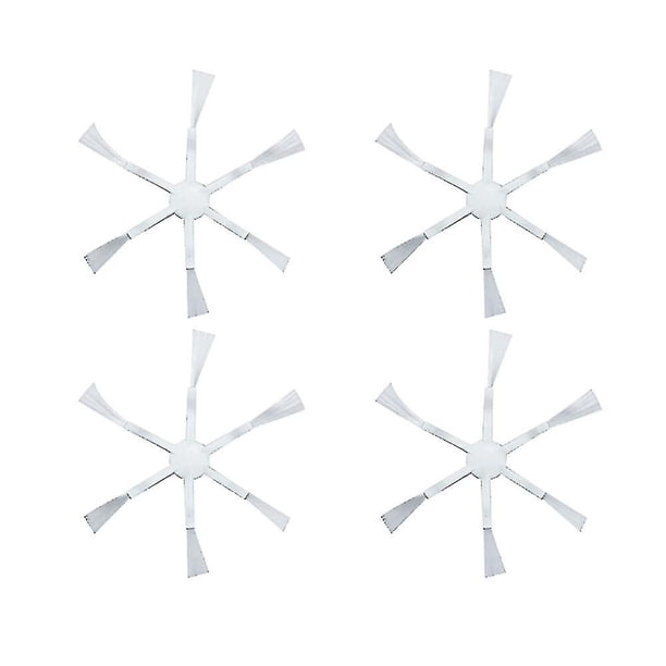 4 Piezas de Repuesto de Cepillo Lateral ShuxiuWang para Aspiradora Robot 1c/2c/1t/f9