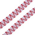 thumbnail image 3 of Correa de Banda Elástica de 31 Metros 10 Mm de Costura DIY Sunnimix Banda elástica de costura Blanco rojo, 3 of 8