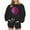 Black, variant on Tidyack,2PC Women's Neck Lace Splicing, Solid Color Loungewear Set, Spacious Pockets + Short Sleeve Design, Soft Fabric, For Home Relaxation, Sleepwear Pajamas, Casual Wear, Daily Comfort
