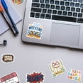 thumbnail image 6 of Book Stickers for Reading Lovers 50PCS Cute Vinyl Waterproof Bookish Stickers for Laptop Water Bottle Scrapbook Teacher Gifts Cartoon Reading Theme DIY Decals, 6 of 6