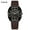 Blakc Coffee, variant on Big Dial Wristwatch Unisex Silicone Band Quartz Ladies Watch for Women Waterproof with Date Luminous