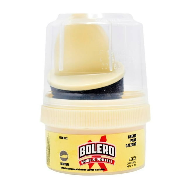 Crema lustradora de Zapatos Bolero Shine & Protect neutral 60 ml