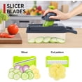 thumbnail image 5 of Triturador de Verduras Multifuncional 10 en 1 con Cuchillas de Acero Inoxidable y Canasta Coladora para Cocina, 5 of 5