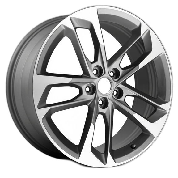 2017-2021 Chevrolet Camaro 20" Machined Silver OEM Factory Wheel Rim 23442886