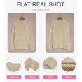 thumbnail image 4 of Womens 2023 Cute Elegant Soft Crewneck Long Sleeve  Cable Knit Pullover Sweaters, 4 of 10