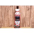 thumbnail image 1 of Suministros de diseño más vendidos, bolsas de decoración para suéter de Papá Noel, bonitas y cómodas, funda navideña para botella de vino, 1 of 4