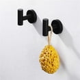 thumbnail image 3 of 304 Stainless Steel Towel Hook Bathroom Bathrobe Hook Single Coat Hook Hotel Metal 2PCS, 3 of 6