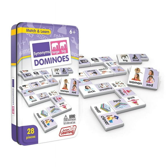Synonyms Match & Learn Dominoes | Bundle of 2 Each