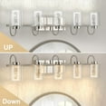thumbnail image 6 of Ataucjin 3 Light Brushed Gold Vanity Lights, Bathroom Light Fixtures CrystalGlass Dimmable 3 Color Temperatures Modern Bathroom Wall Sconce for Bathroom Hallway Kitchen Bedroom Living Room, 6 of 7