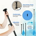 thumbnail image 2 of Crew Axel Inflatable Paddle Board 10’33’6” (18lb) SUP Kit Includes Paddle Pump Bag & More Blue, 2 of 7