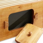 Deep Brood Box with Window, 100% Beeswax Coated Beehive Kit with 10 Wooden Frames and Waxed Foundations for Langstroth Beekeeping
