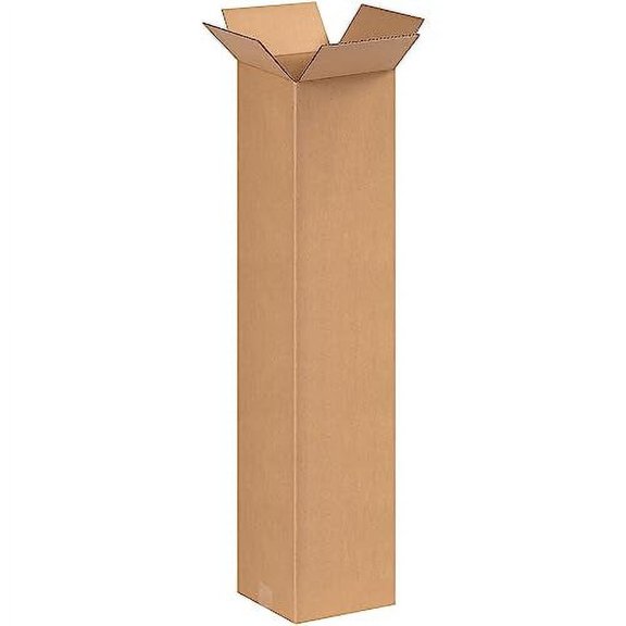 9 x 9 x 36-Inch Tall Corrugated Boxes