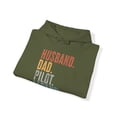 thumbnail image 4 of Pilot Husband Dad Hoodie Gifts Hooded Sweatshirt Pullover Shirt, 4 of 4