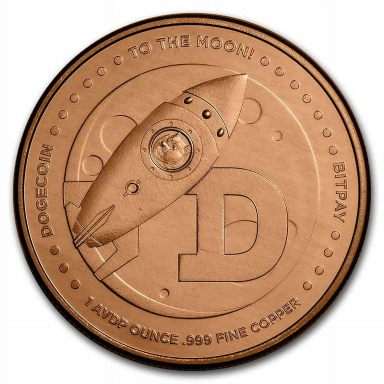 1 Oz Copper deals Dogecoin 20 pack Mint