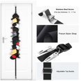 thumbnail image 1 of Door Back Hanging Hat Rack No Tools Required Easy To Install Lanyard For Baseball Caps Cowboy Caps Knitted Hats, 1 of 6