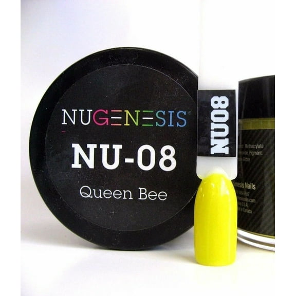 NUGENESIS Nail Color Dip Dipping Powder 1.5oz/jar - NU08 Queen Bee