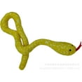 thumbnail image 7 of Pet Cat Toy Greedy Snake Teeth Grinding Durable Pet Plush Toy Funny Interactive Cat Dog Toy (Golden pattern), 7 of 7
