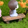 thumbnail image 3 of 3Pcs Mini Bench Models Resin Dining Table Bench for Home Collectors, 3 of 8
